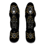 Vintage Virgo Zodiac Sign Print Muay Thai Shin Guard
