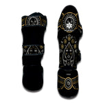 Vintage Virgo Zodiac Sign Print Muay Thai Shin Guard