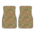 Vintage Wicca Tarot Card Print Front Car Floor Mats