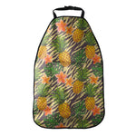 Vintage Zebra Pineapple Pattern Print Car Seat Organizers