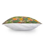 Vintage Zebra Pineapple Pattern Print Pillow Cover