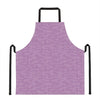 Violet Knitted Pattern Print Apron