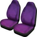 Violet Polygonal Geometric Print Universal Fit Car Seat Covers