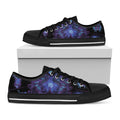 Virgo And Astrological Signs Print Black Low Top Sneakers