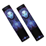 Virgo And Astrological Signs Print Car Seat Belt Covers