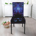 Virgo And Astrological Signs Print Dining Chair Slipcover