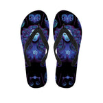 Virgo And Astrological Signs Print Flip Flops