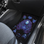 Virgo And Astrological Signs Print Front and Back Car Floor Mats