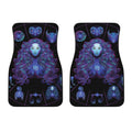 Virgo And Astrological Signs Print Front Car Floor Mats