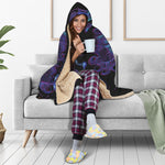 Virgo And Astrological Signs Print Hooded Blanket
