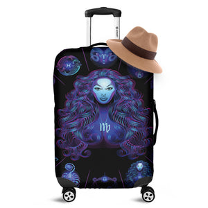 Virgo And Astrological Signs Print Luggage Cover
