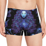 Virgo And Astrological Signs Print Men's Boxer Briefs