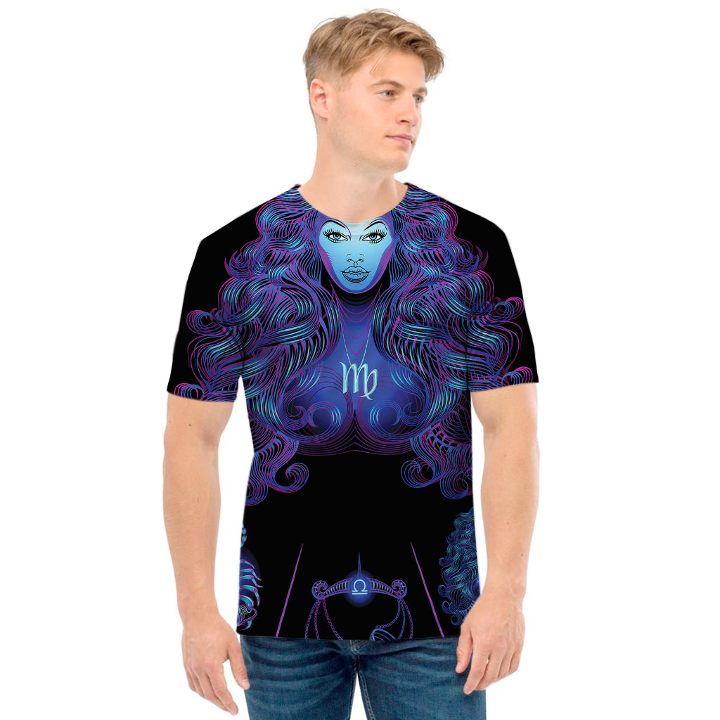 Virgo And Astrological Signs Print Men's T-Shirt