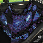Virgo And Astrological Signs Print Pet Car Back Seat Cover
