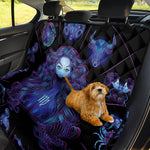 Virgo And Astrological Signs Print Pet Car Back Seat Cover
