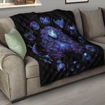 Virgo And Astrological Signs Print Quilt
