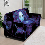 Virgo And Astrological Signs Print Sofa Cover