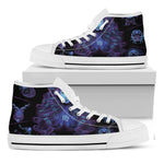 Virgo And Astrological Signs Print White High Top Shoes