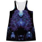Virgo And Astrological Signs Print Women's Racerback Tank Top