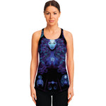 Virgo And Astrological Signs Print Women's Racerback Tank Top