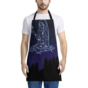 Virgo Constellation Print Apron