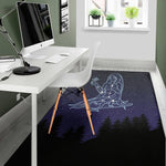 Virgo Constellation Print Area Rug