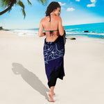 Virgo Constellation Print Beach Sarong Wrap