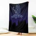 Virgo Constellation Print Blanket