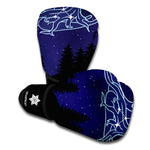 Virgo Constellation Print Boxing Gloves