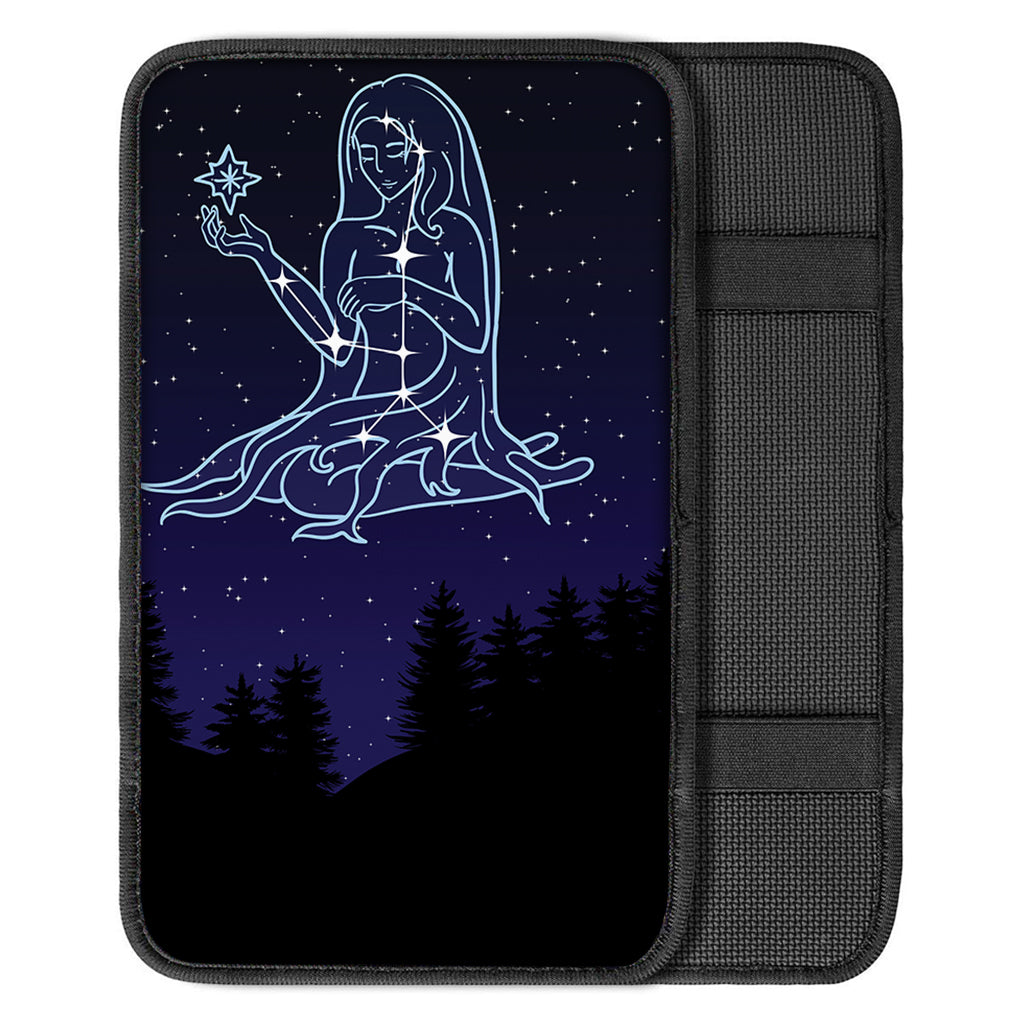 Virgo Constellation Print Car Center Console Cover