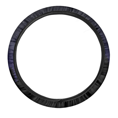 Virgo Constellation Print Car Steering Wheel Cover