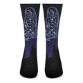 Virgo Constellation Print Crew Socks