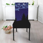 Virgo Constellation Print Dining Chair Slipcover