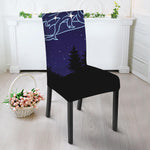 Virgo Constellation Print Dining Chair Slipcover