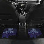Virgo Constellation Print Front and Back Car Floor Mats