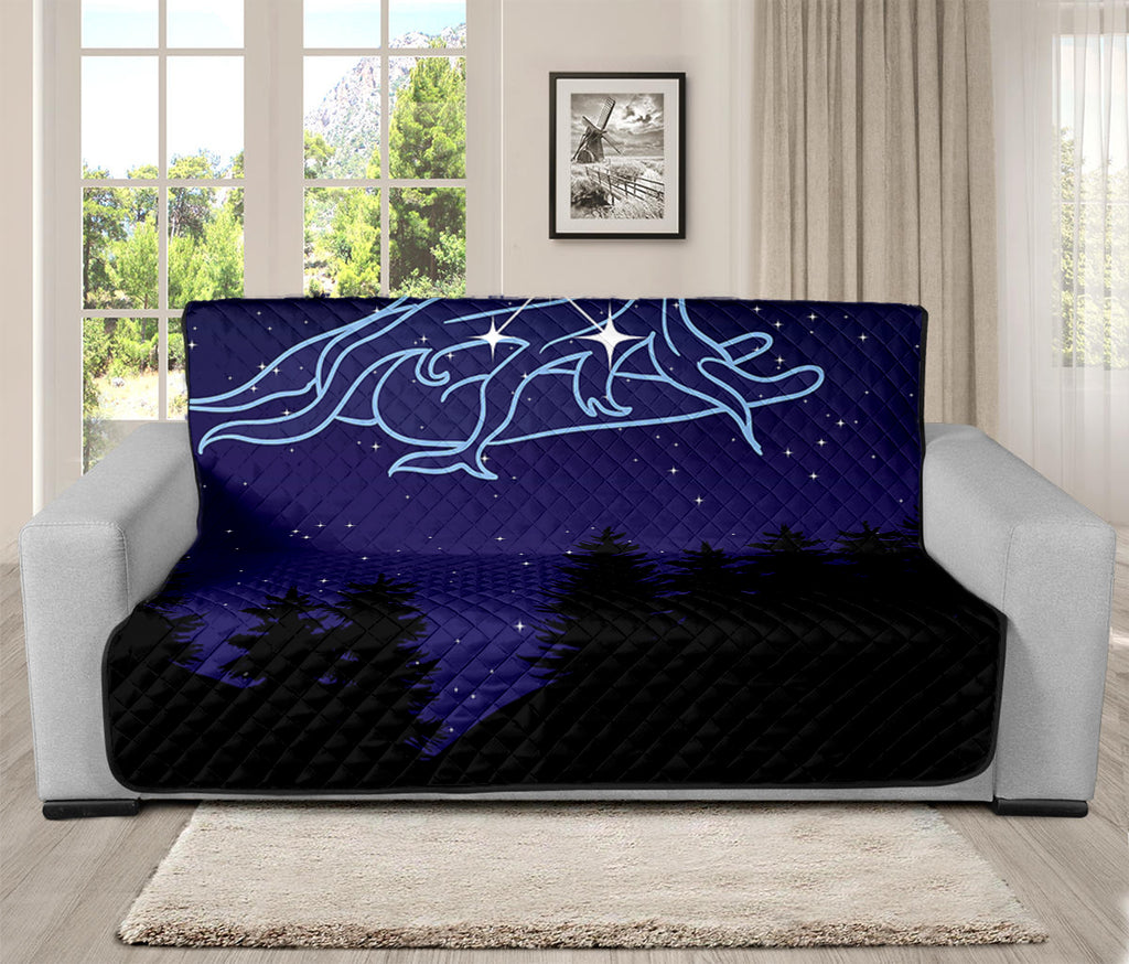 Virgo Constellation Print Futon Protector