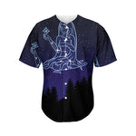 Virgo Constellation Print Men's Baseball Jersey