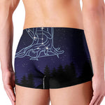 Virgo Constellation Print Men's Boxer Briefs