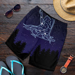 Virgo Constellation Print Men's Shorts