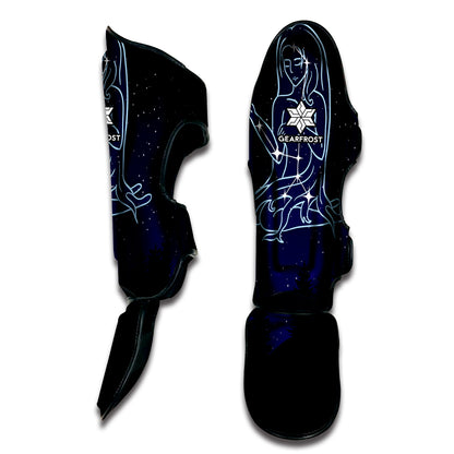 Virgo Constellation Print Muay Thai Shin Guard