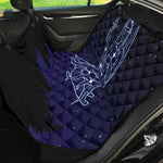 Virgo Constellation Print Pet Car Back Seat Cover