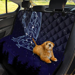 Virgo Constellation Print Pet Car Back Seat Cover