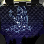 Virgo Constellation Print Pet Car Back Seat Cover