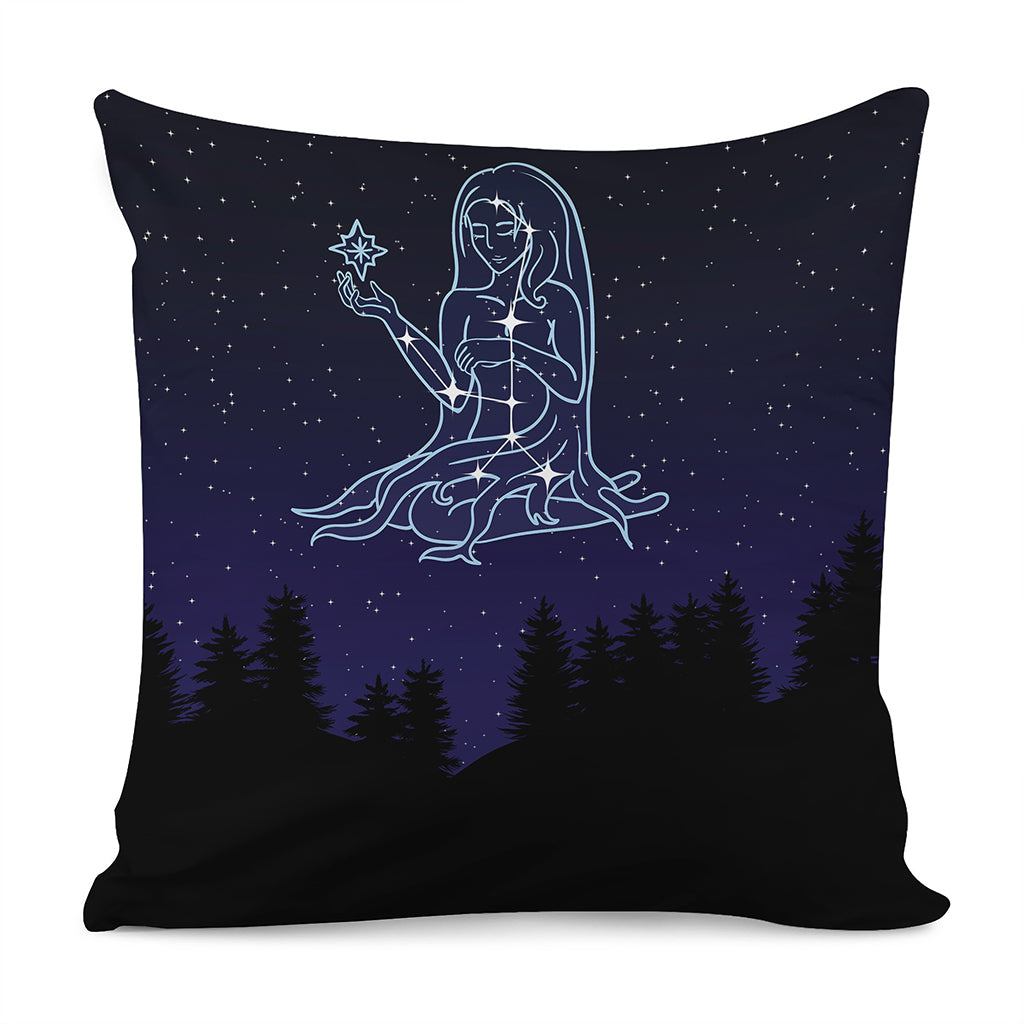 Virgo Constellation Print Pillow Cover