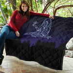 Virgo Constellation Print Quilt