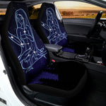 Virgo Constellation Print Universal Fit Car Seat Covers