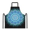 Vishuddha Chakra Mandala Print Apron