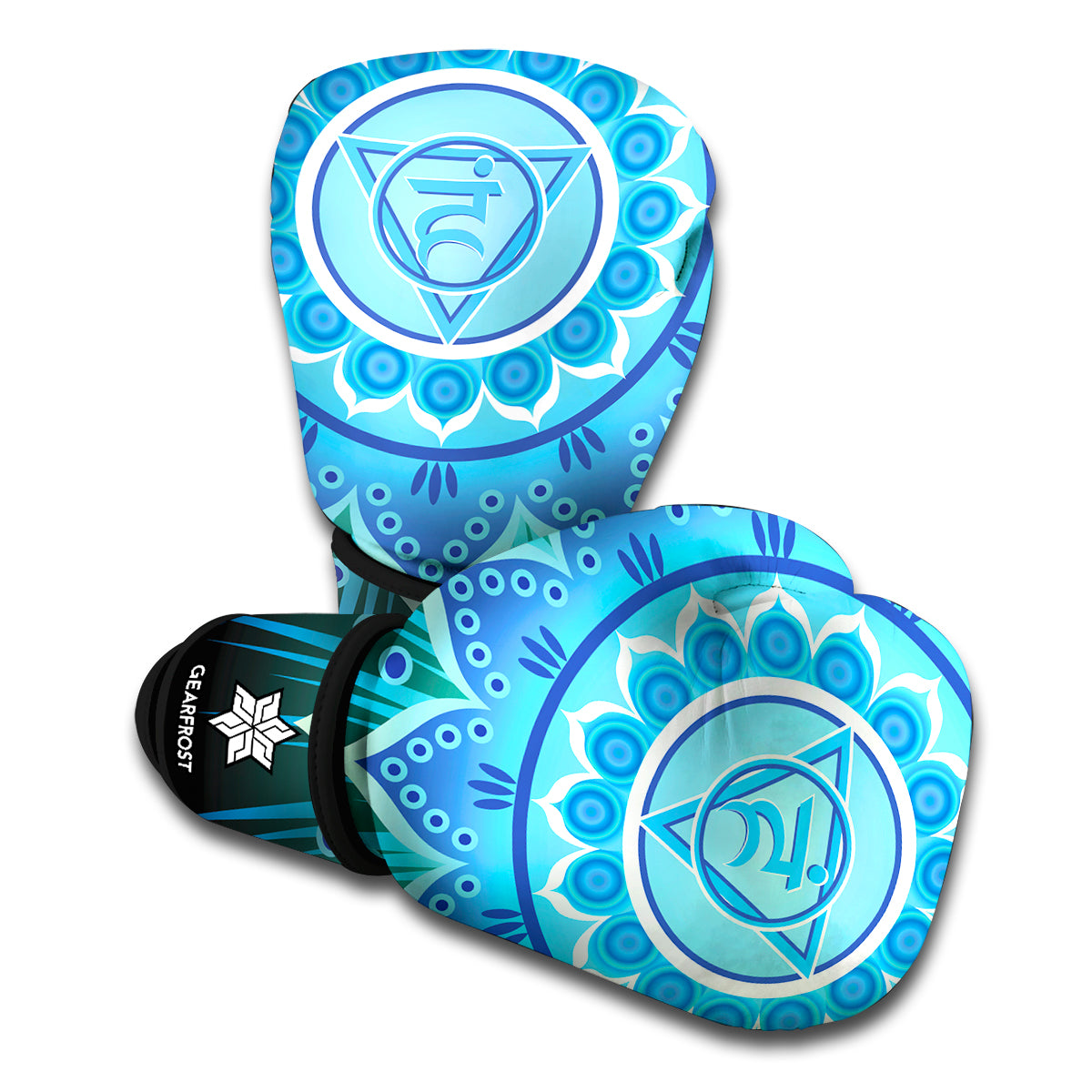 Mandala Ethnic Pastel Print Boxing Gloves