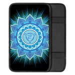 Vishuddha Chakra Mandala Print Car Center Console Cover