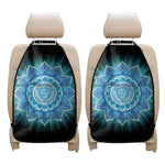 Vishuddha Chakra Mandala Print Car Seat Organizers
